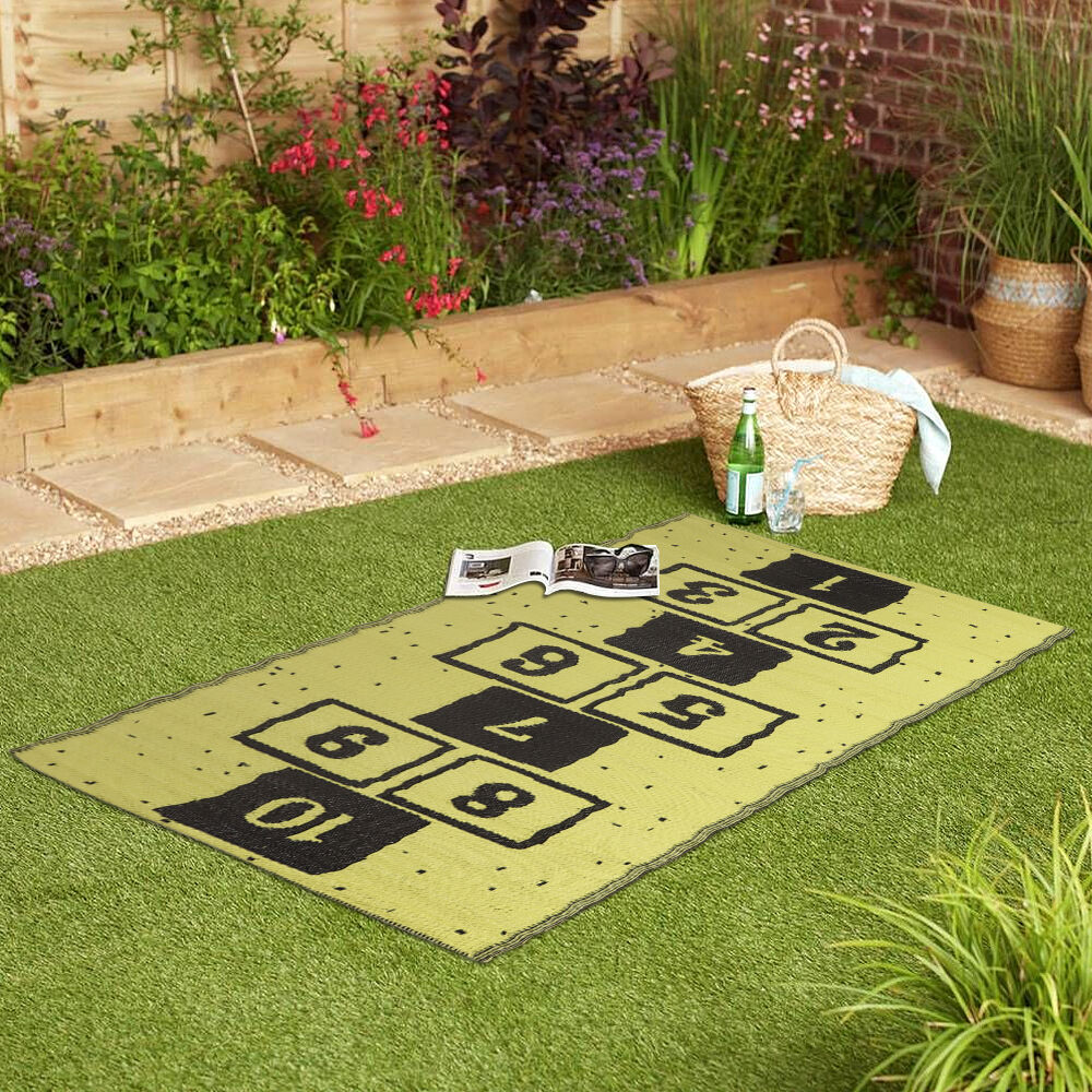 Home Beautiful                         Olive Green PVC Floor Mat
