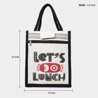 White Canvas Lunch Bag, , small image number null