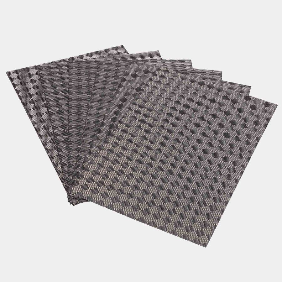 Pvc Table Mat Set of 6, , large image number null