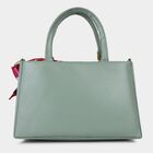 Women's Light Green Polyurethane Hand Bag, , small image number null