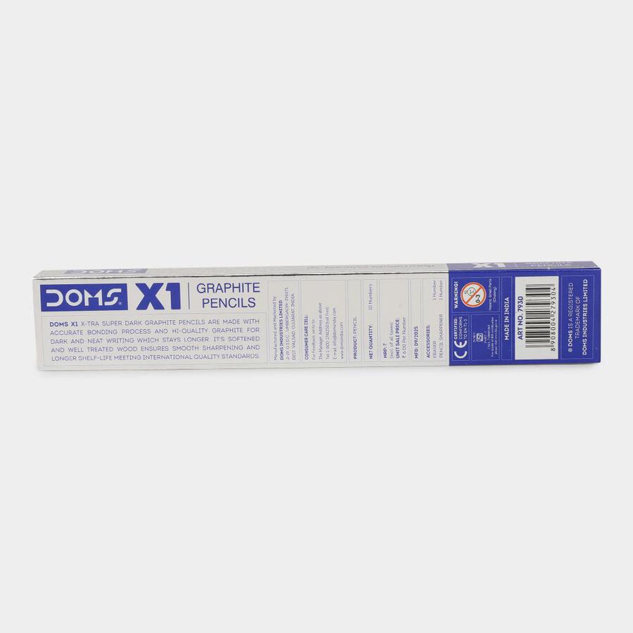 X1 Xtra Super Dark Pencil (Pack of 10), , large image number null