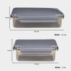 Plastic Lunch Box With Container, Spoon And Fork, , small image number null