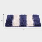 Anti-Skid Blue Polyester Door Mat, , small