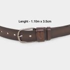 Men's Brown Polyurethane Casual Belt, , small image number null