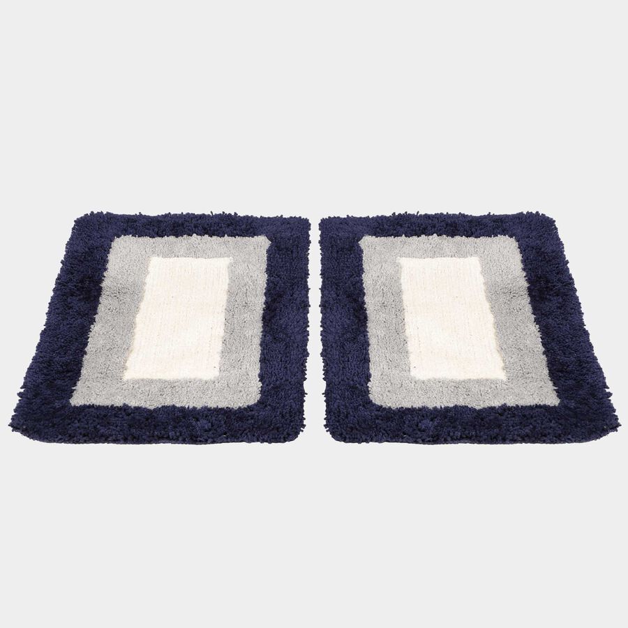 Anti-Skid Polyester Bath Mat, Set of 2, , large image number null
