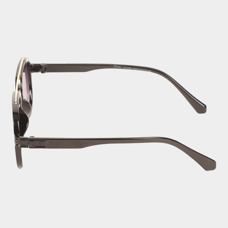 Men's Plastic Gradient Square Sunglasses, , large image number null