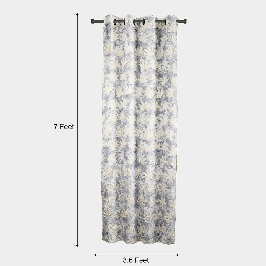 Home Beautiful 7 ft. Microfiber Door Curtain Vishal Mega Mart India