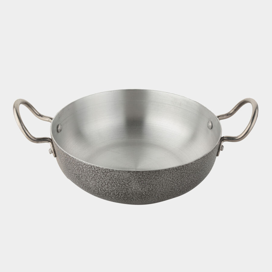 Aluminium Kadhai - 9 in. (1.5L), , large image number null