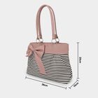 Women's Pink Polyurethane Hand Bag, , small