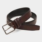 Men's Brown Polyurethane Casual Belt, , small
