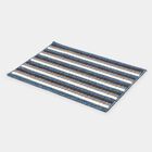 Anti-Skid Blue Polyester Door Mat, , small image number null