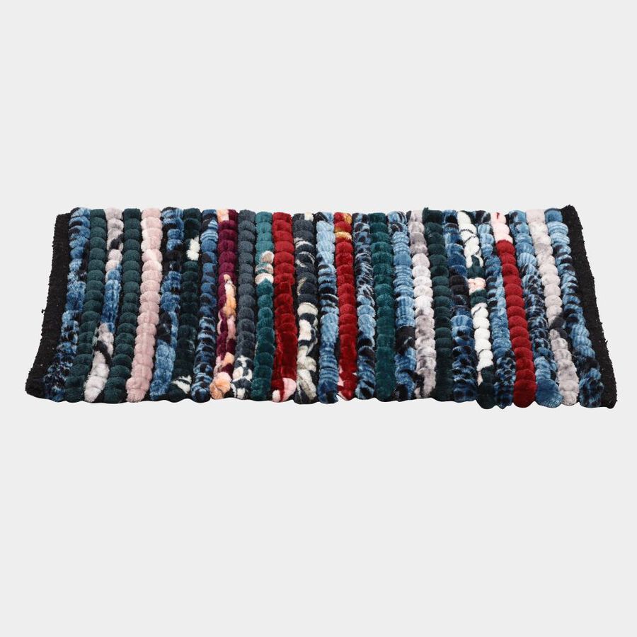 Blue Polyester Door Mat, , large image number null