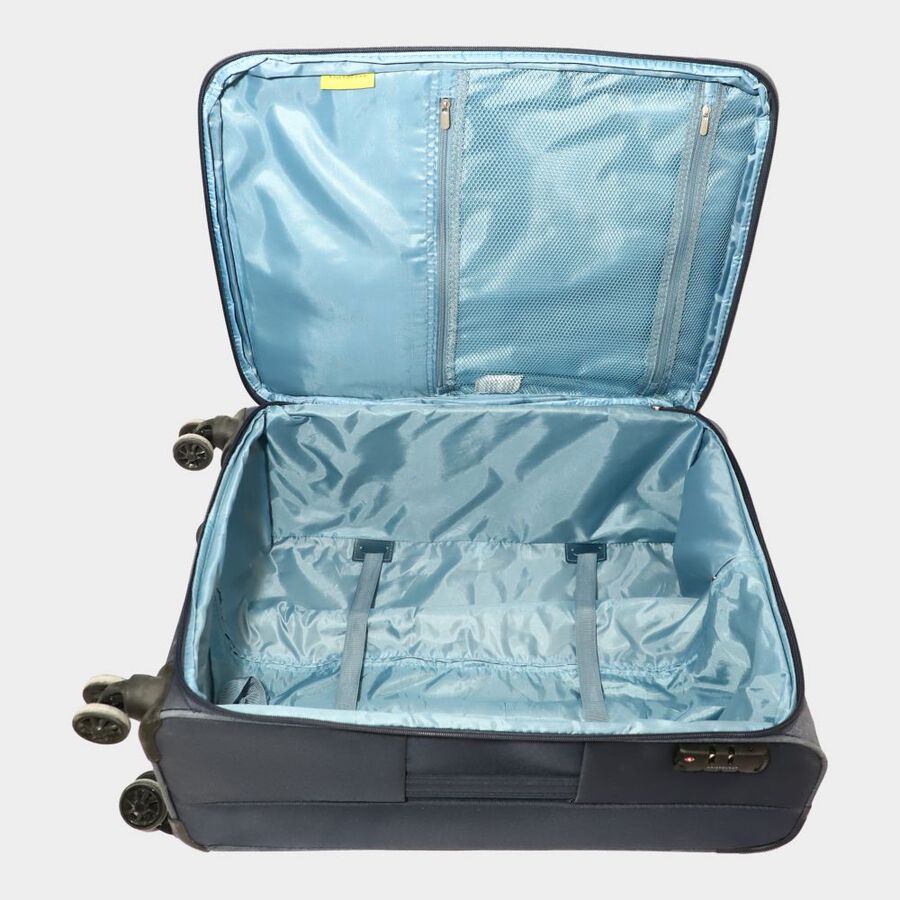8-Wheel Polyester Soft Case Trolley, Medium, , large image number null