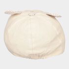 Kids' Off-white Nylon Cap, , small image number null