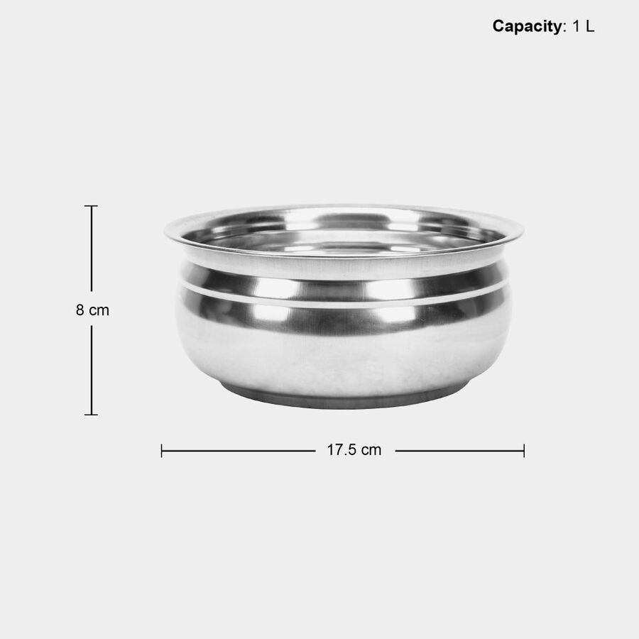 1 L Stainless Steel Handi (Induction Compatible), , large image number null