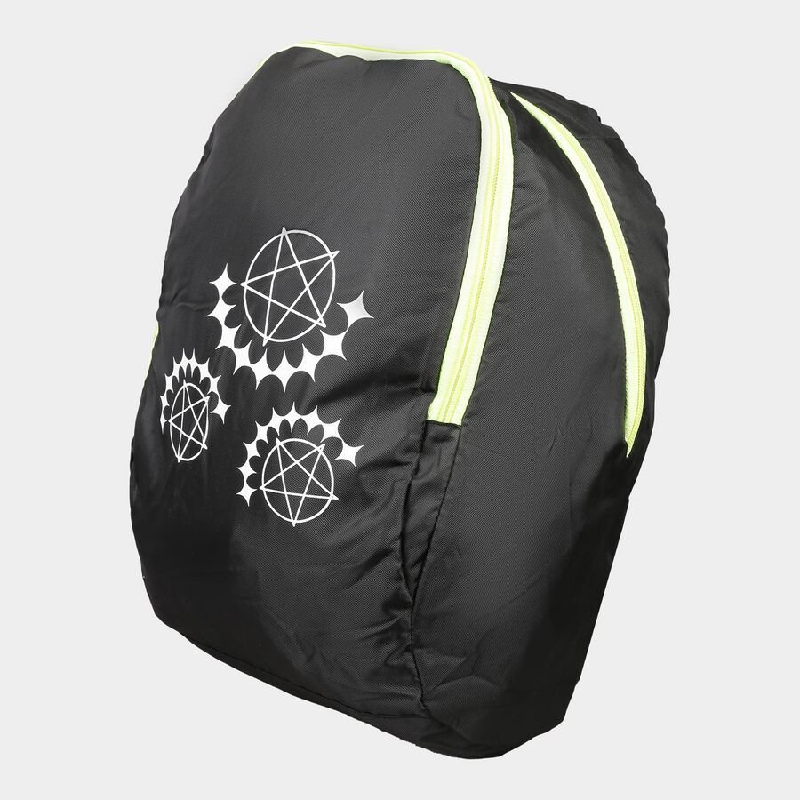 Black Polyester Backpack, Medium Size, 20 L, , large image number null