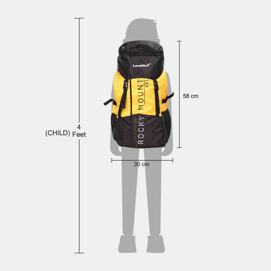 45 L Polyester Trekking Bag, , large image number null