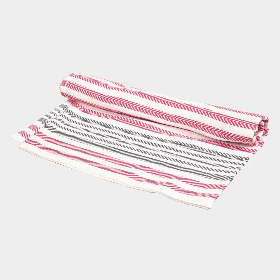 200 GSM Pink Cotton Blend Bath Towel, , large image number null