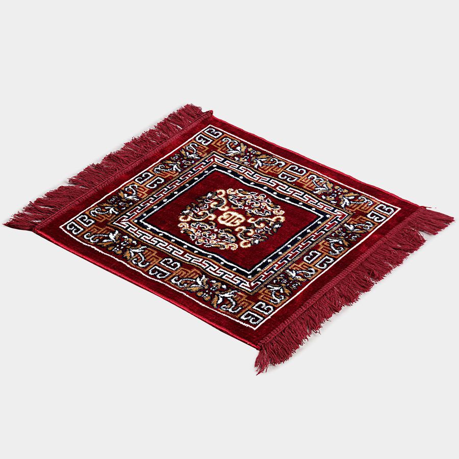 Maroon Polyester Door Mat, , large image number null