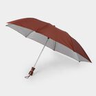 Brown Polyester Mens Umbrella, , small