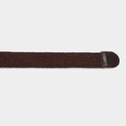 Women's Brown Nylon And Polyester Belt, , small image number null