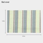 Dark Green Microfiber Bedcover, , small image number null