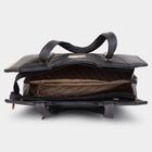 Women's Black Polyurethane Hand Bag, , small image number null