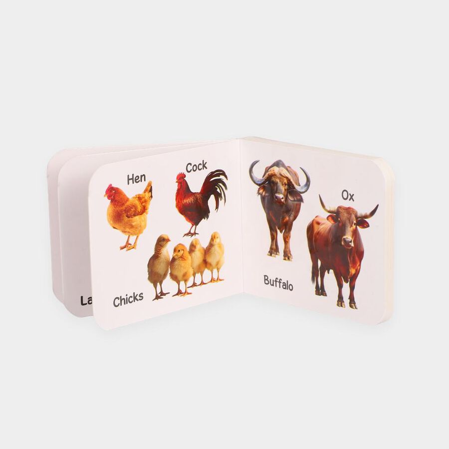 My First Tiny Board Book Domestic Animals Paper Board Book, , large