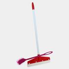 Plastic Bathroom Wiper With Handle And Toilet Brush - Set of 2 - Colour/Design May Vary, , small image number null