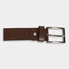 Men's Brown Leather Casual Belt, , small image number null