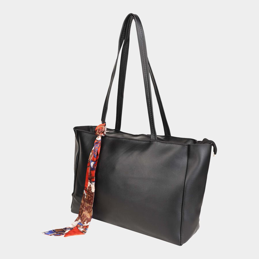 Women's Polyurethane Tote Bag, Medium Size, , large image number null