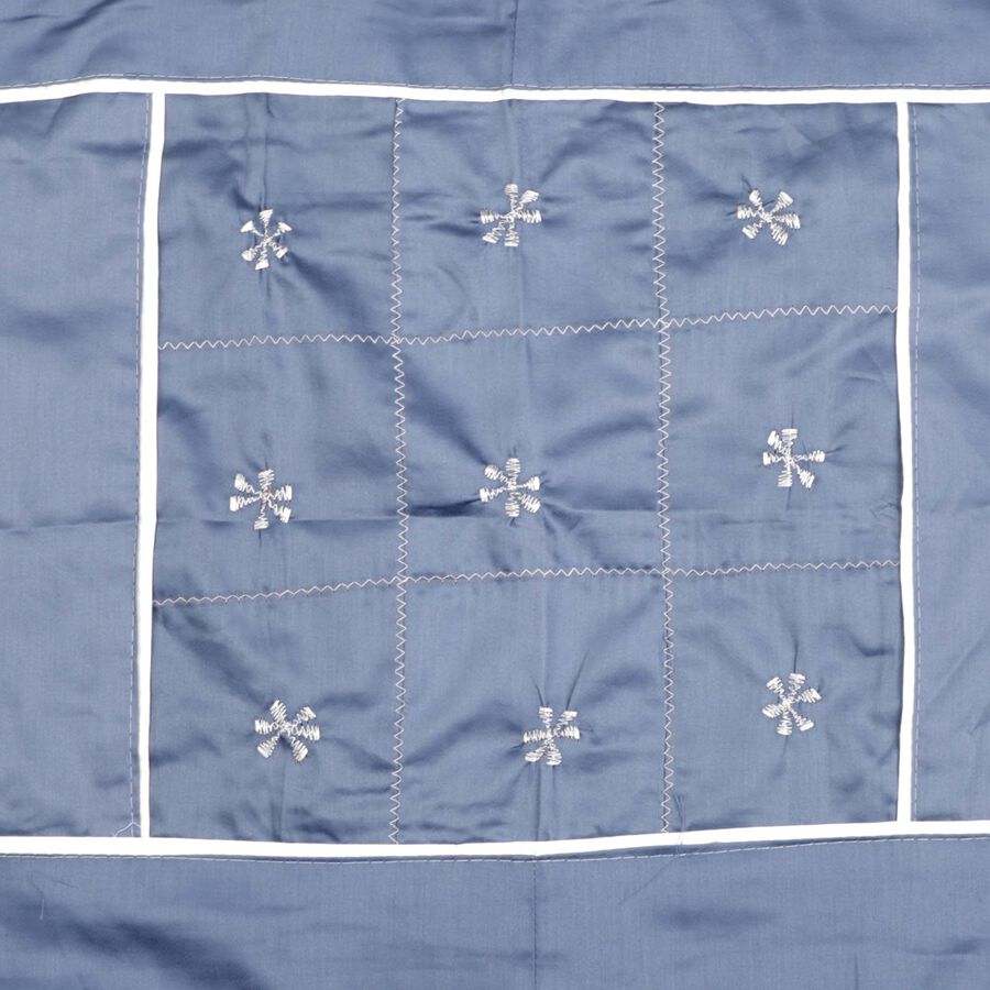 Blue Cotton Pillow Cover, , large image number null