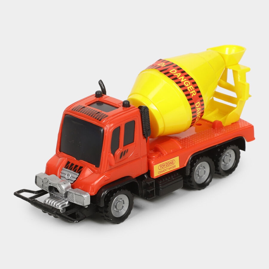 Kid's Plastic Toy|Excavator Truck & Cement Mixer, , large