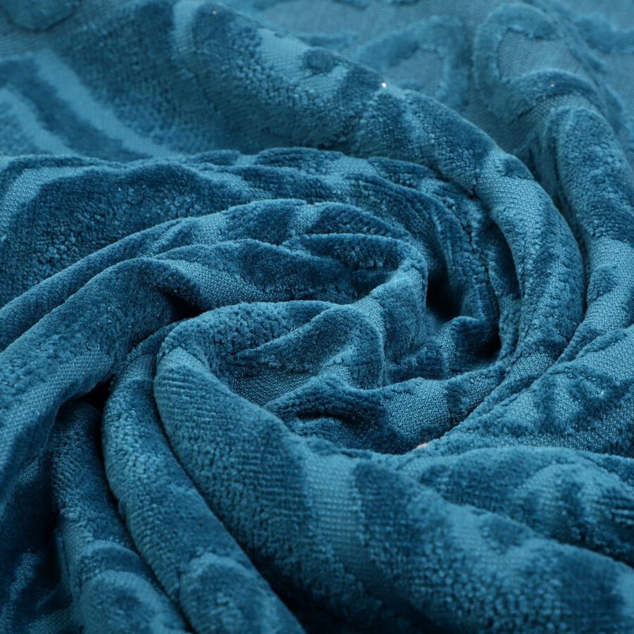 480 GSM Teal Blue Cotton Bath Towel, , large image number null
