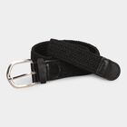 Men's Black Pu Casual Belt, , large
