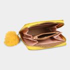 Kid's Yellow Polyurethane Compact Wallet, , small image number null