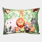 Green Cartoon Printed Kids Pillow, , small
