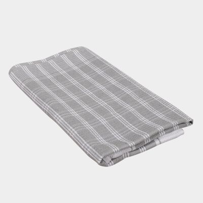 220 GSM Grey Cotton Blend Bath Towel