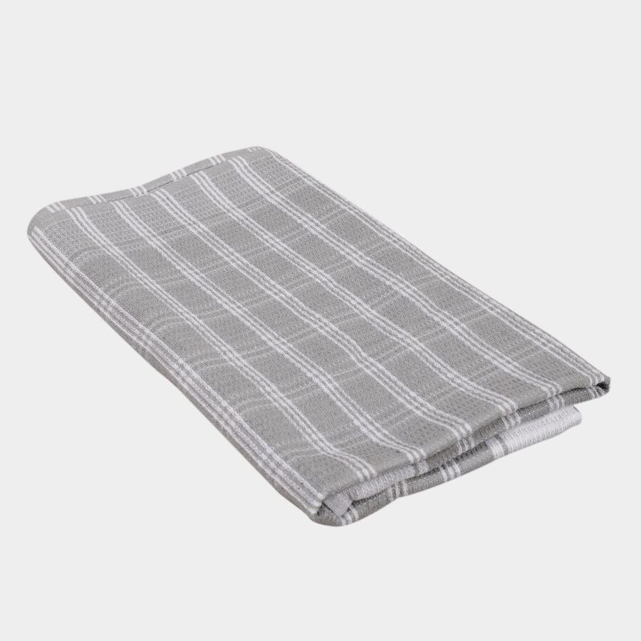 220 GSM Grey Cotton Blend Bath Towel, , large image number null