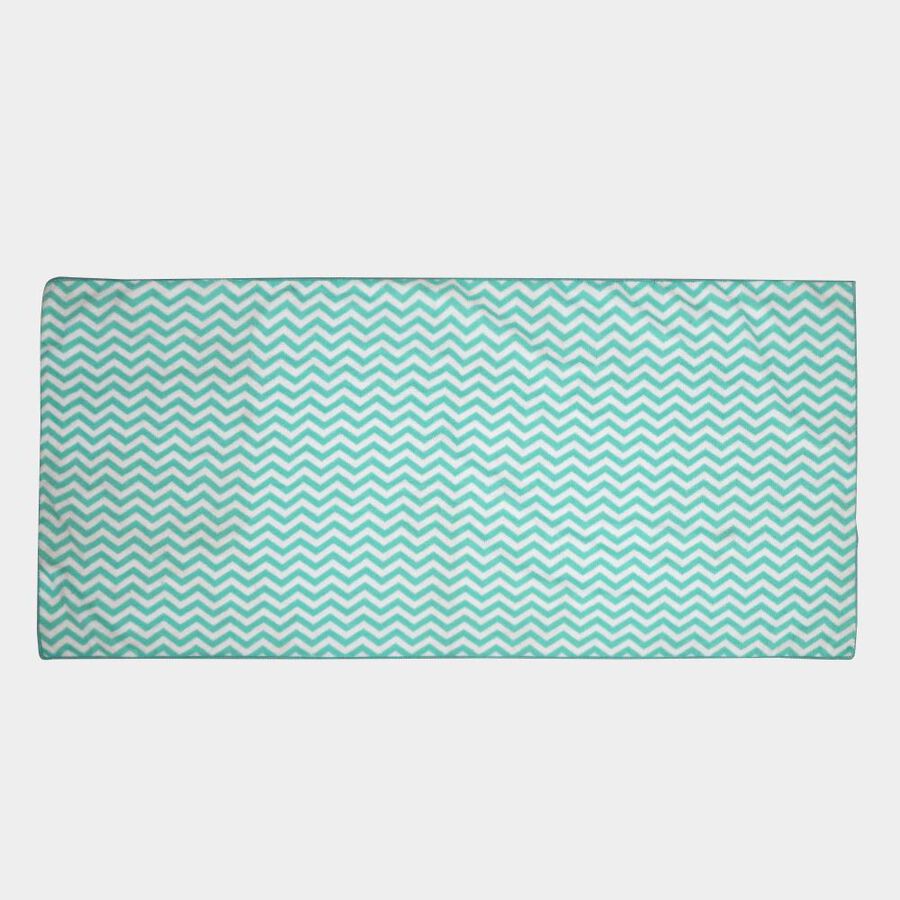 155 GSM Green Microfiber Bath Towel, , large image number null
