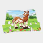 Domestic Animals Jigsaw Puzzleset of 3, , small image number null