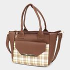 Women's Tan Polyurethane Sling Bag, , small image number null