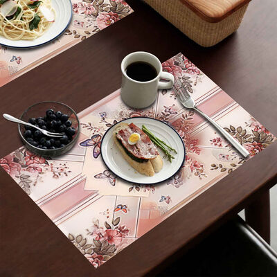 PVC Table Mat, Set of 6