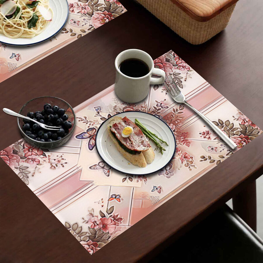 Pvc Table Mat Set of 6, , large image number null
