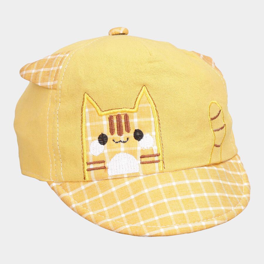 Kids' Yellow Nylon Cap, , large image number null