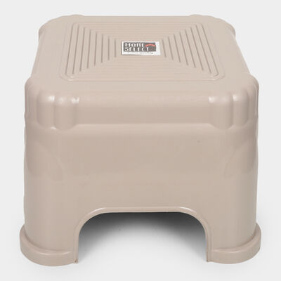Brown Plastic Bath Stool