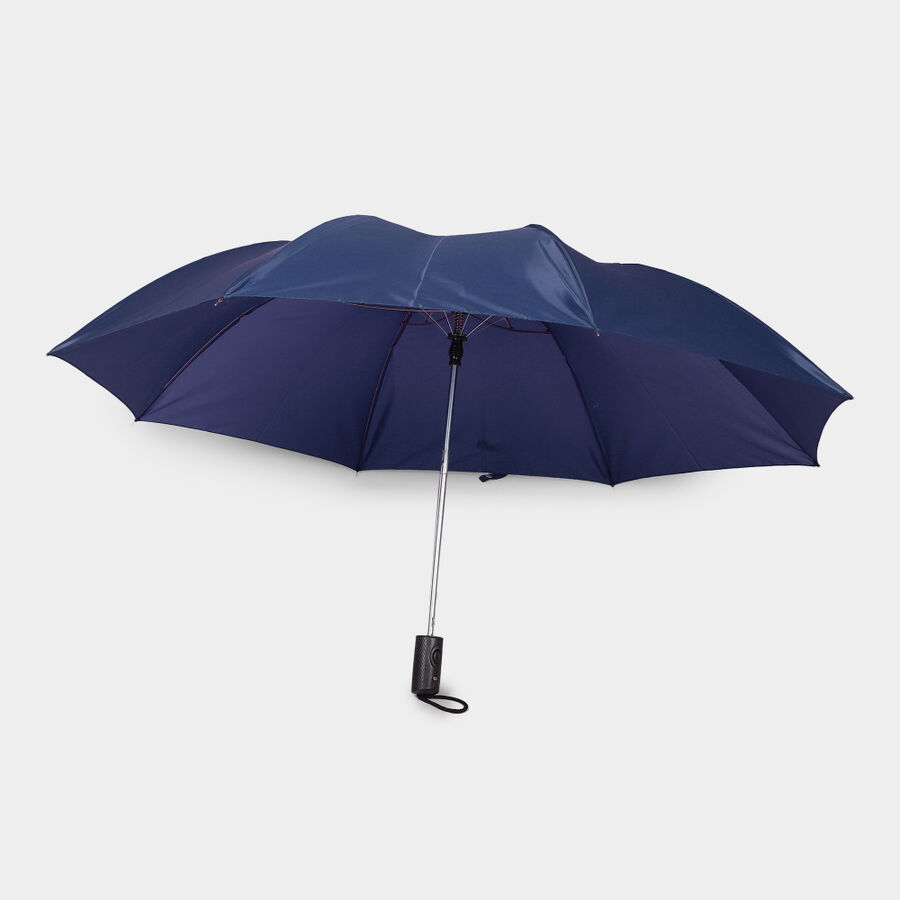 Navy Blue Nylon/Polyester Umbrella, , large image number null