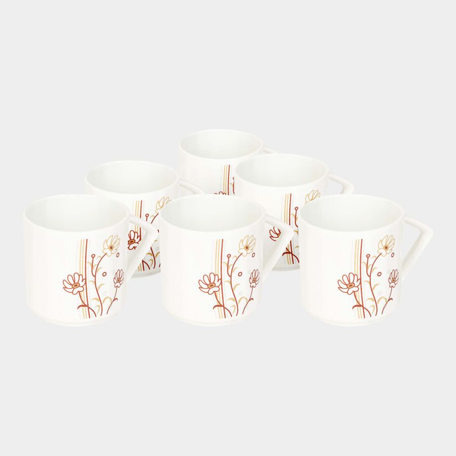 160 ml Bone China Mug Set of 6, , large image number null