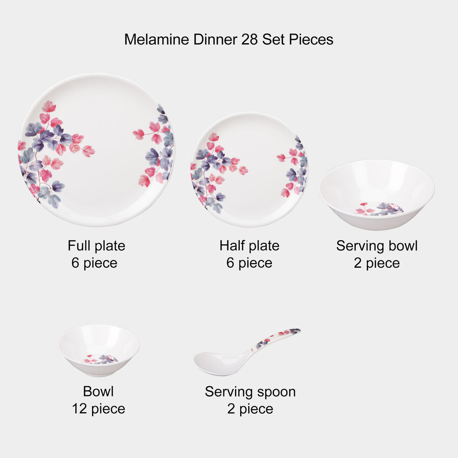 Melamine Dinner Set 28 Pcs, , large image number null