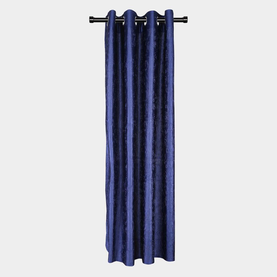 5ft. Blue Window Curtain, , large image number null